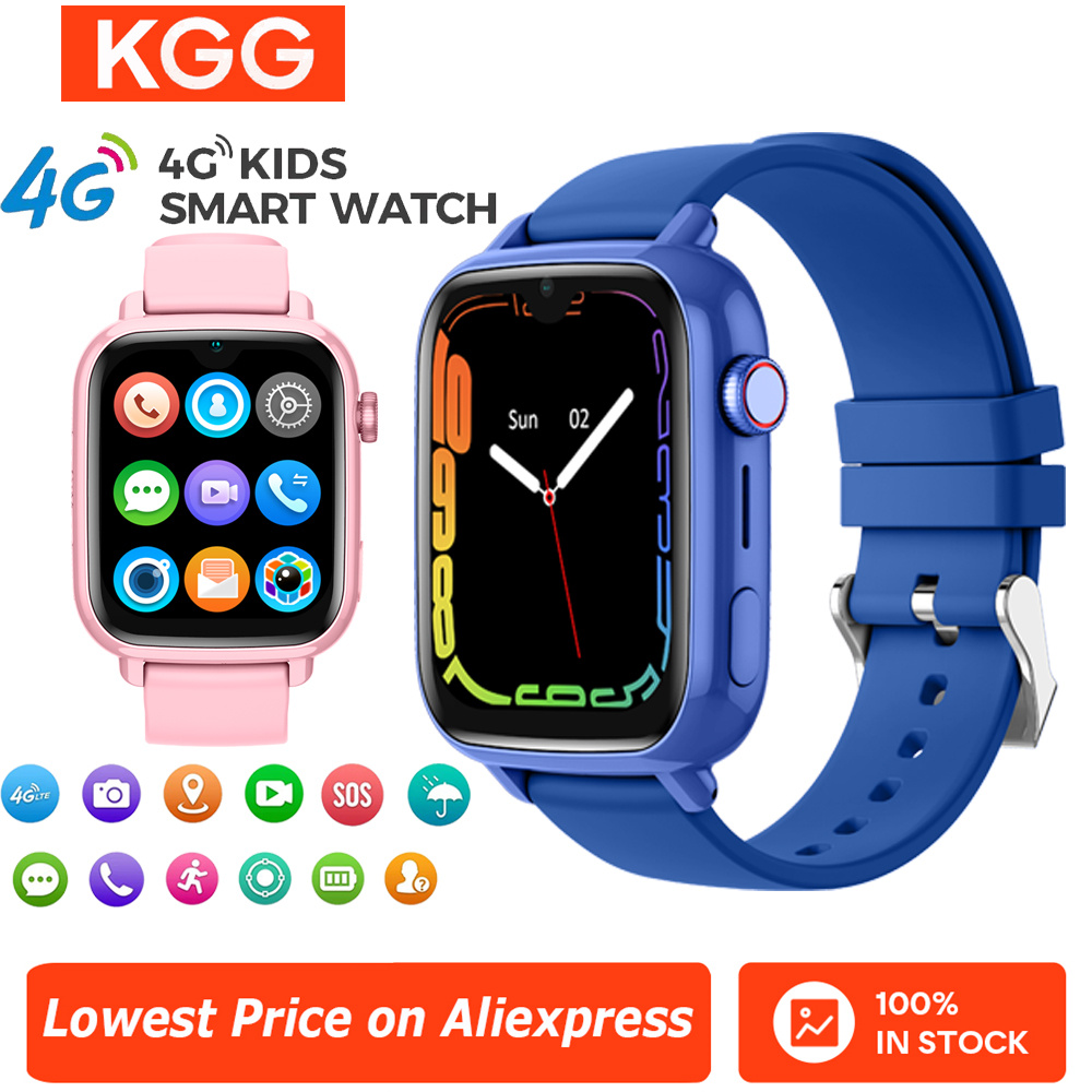 Kids Smartwatch Gps - 4G Smart Watch Kids Phone Watch