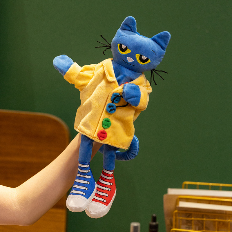 Kids Toys Under $20 - 20-40CM Pete The Cat Hand Puppet