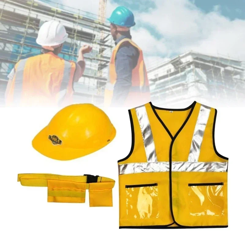Construction Worker Costumes f - Kids Toys Set 评论和价格