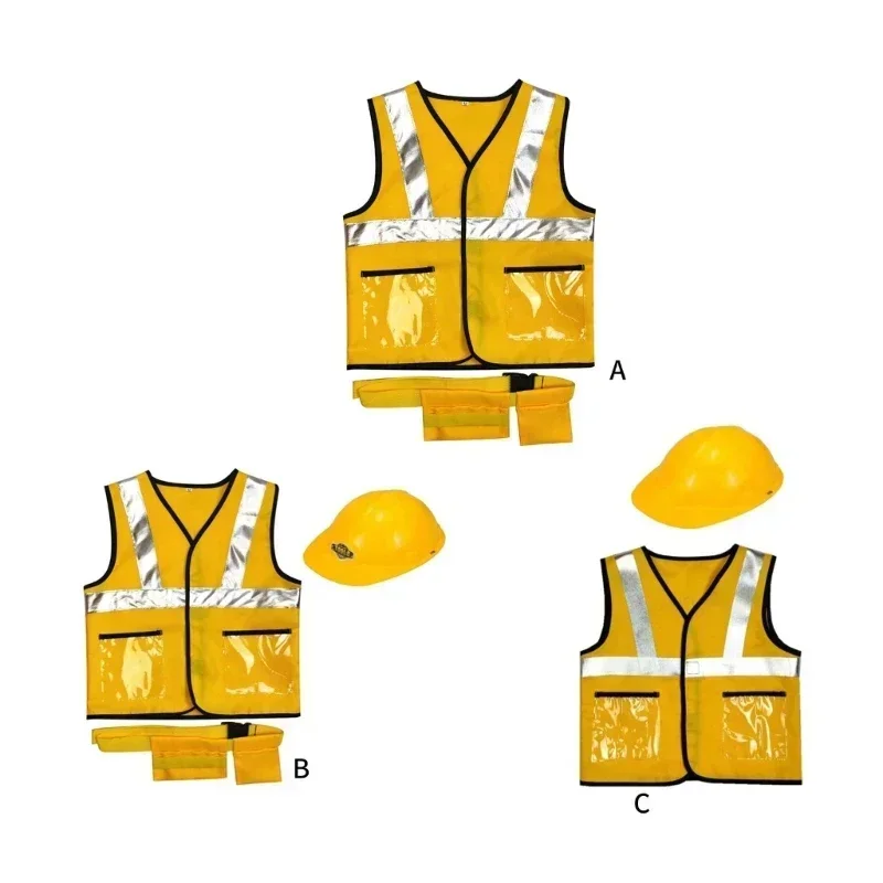 Construction Worker Costumes f - Kids Toys Set 评论和价格