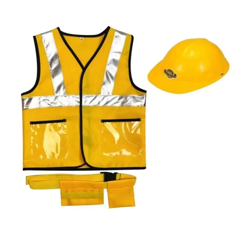 Construction Worker Costumes f - Kids Toys Set 评论和价格