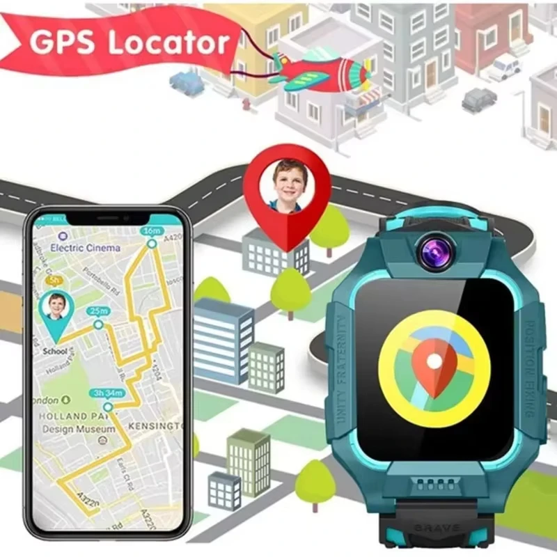 New Kids Smart Watch SOS Antil - Kids Smartwatch Gps 评论和价格