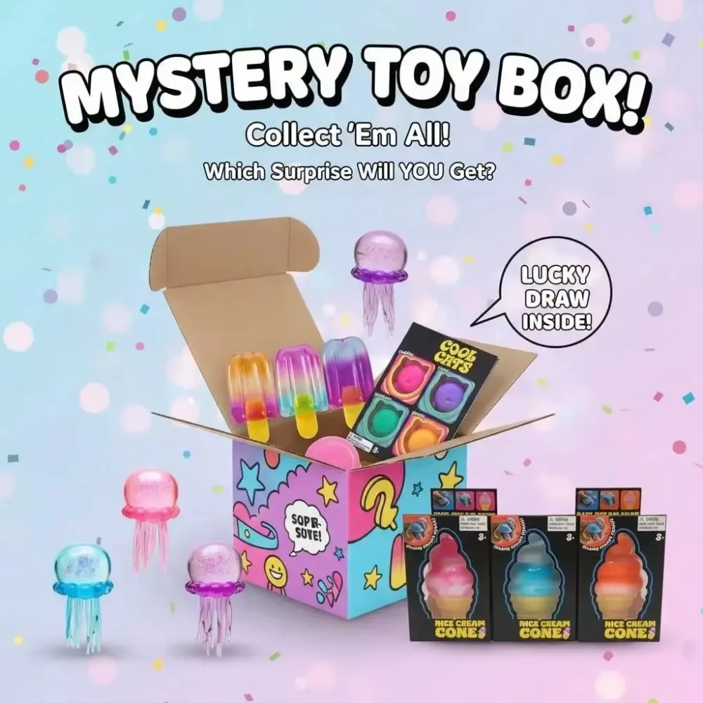 Squishy Mystery Box , Slow Ris - Kids Toys Set 评论和价格