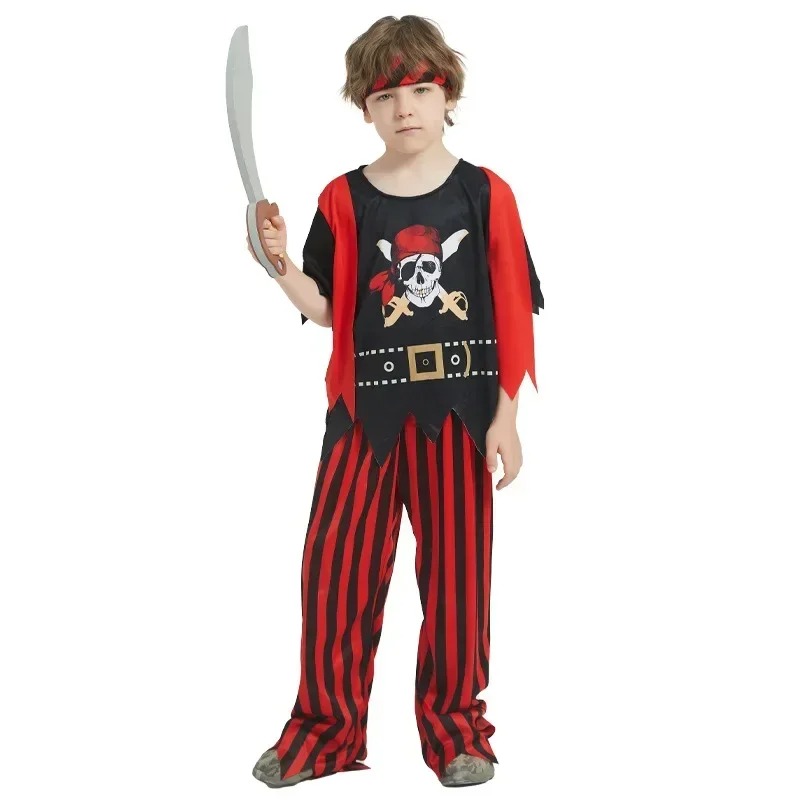 Kids Pirate Skull Dress Up Cos - Kids Toys Set 评论和价格