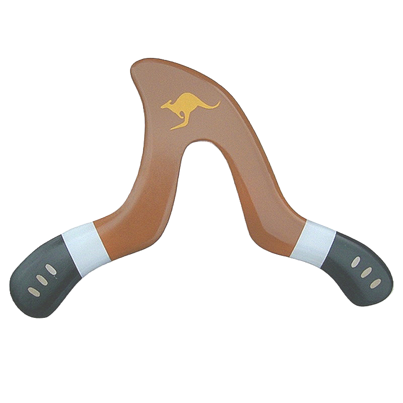 Handmade Wooden Boomerang Thro - Kid Toys And More 评论和价格