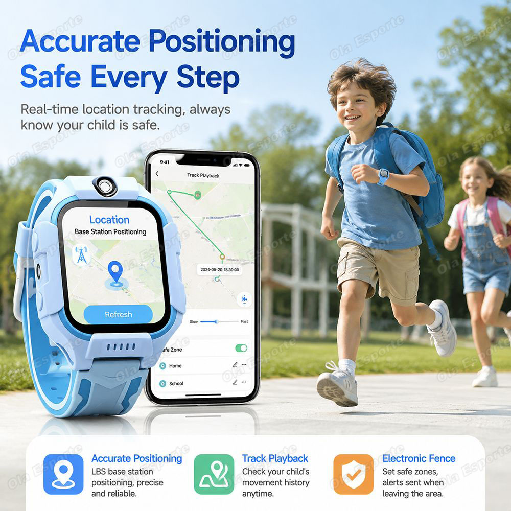 2027 New 2G/5G Kids Smart Watc - Kids Smartwatch Gps 评论和价格