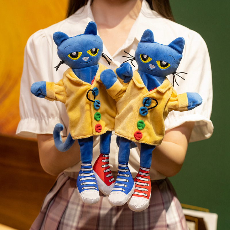 20-40CM Pete The Cat Hand Pupp - Kids Toys Under $20 评论和价格