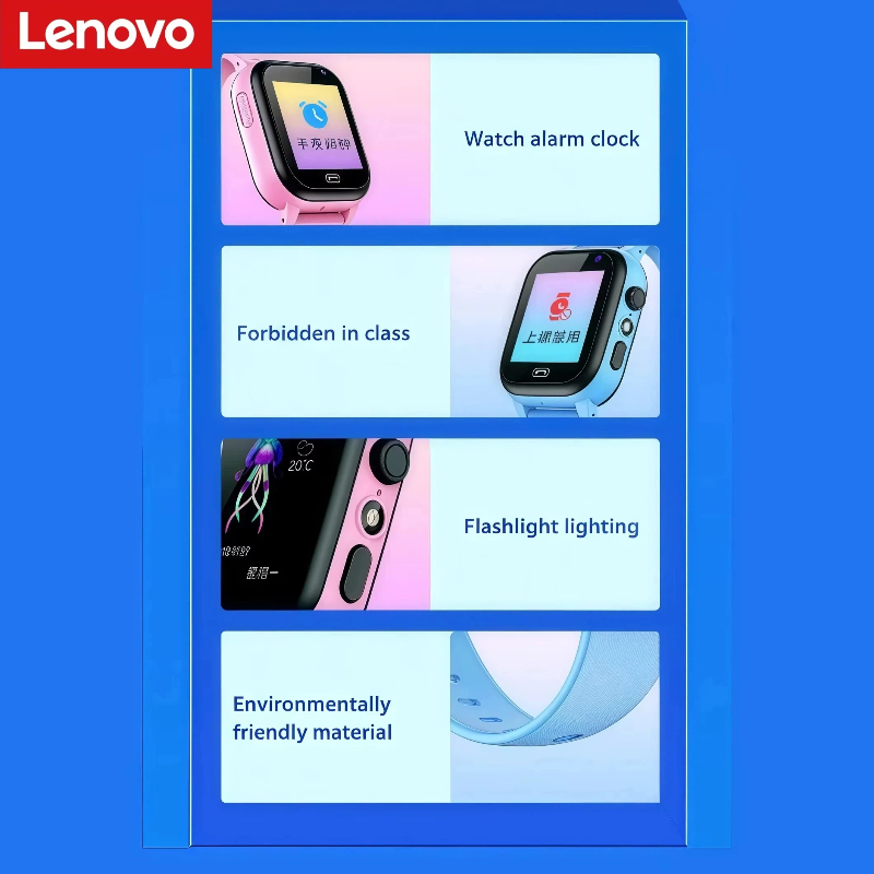 Lenovo Kids Smart Watch Earpho - Kids Smartwatch Gps 评论和价格