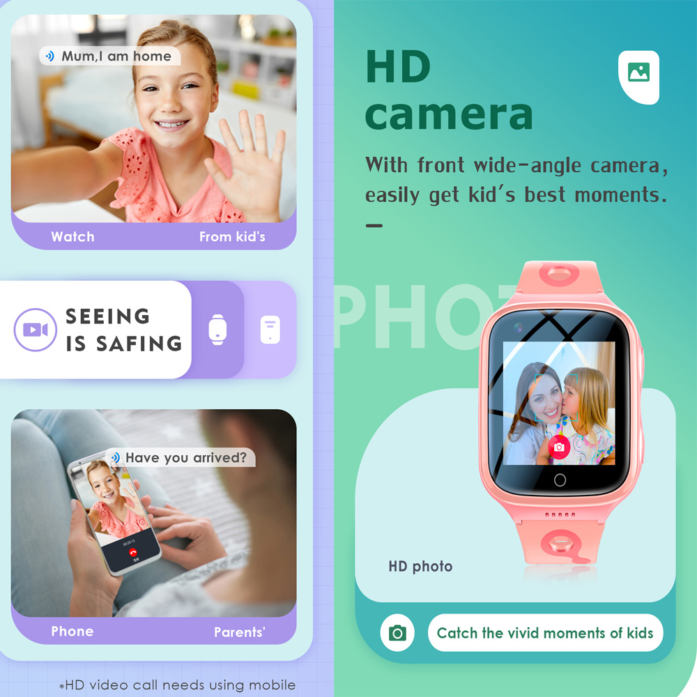 4G Smart Watch Kids GPS WiFi V - Kids Smartwatch Gps 评论和价格