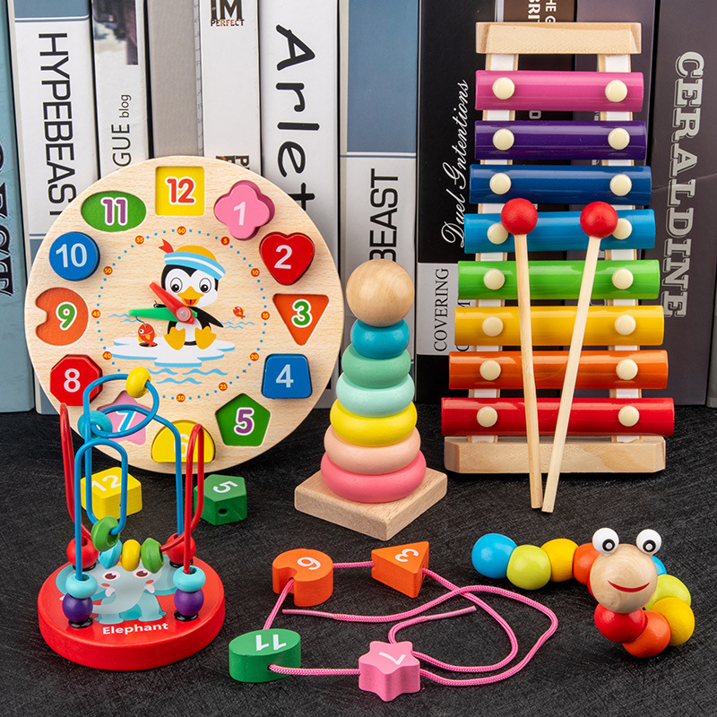 Montessori Baby Toys Kids 3D W - Kids Toys 2 Year Old 评论和价格