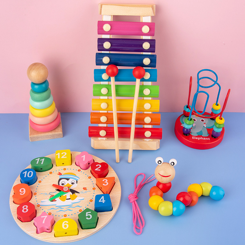 Montessori Baby Toys Kids 3D W - Kids Toys 2 Year Old 评论和价格