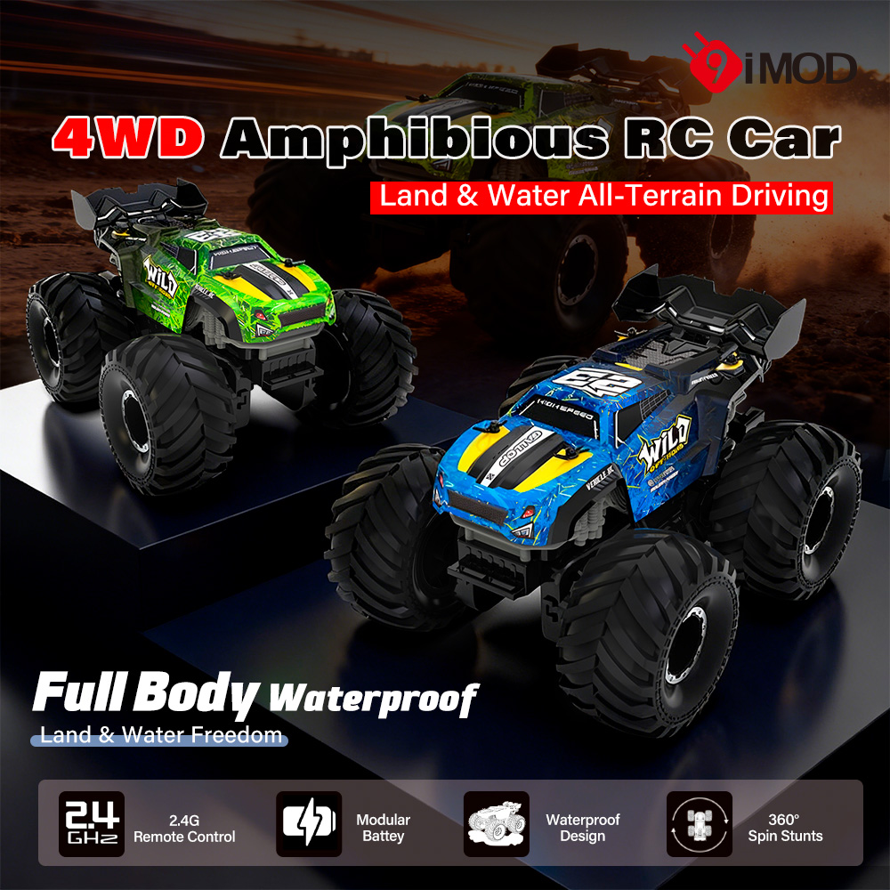9IMOD RC Amphibious Monster Tr - Kids Toys Long Island 评论和价格