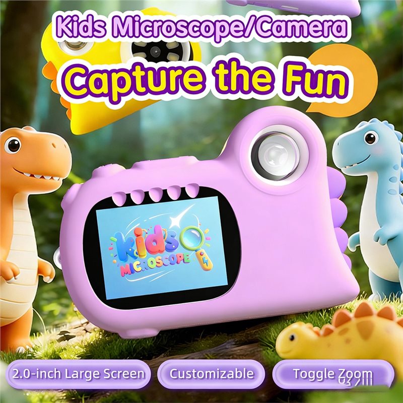 FBIL-2 In 1 Microscope For Kid - Kids Toys Videos 评论和价格