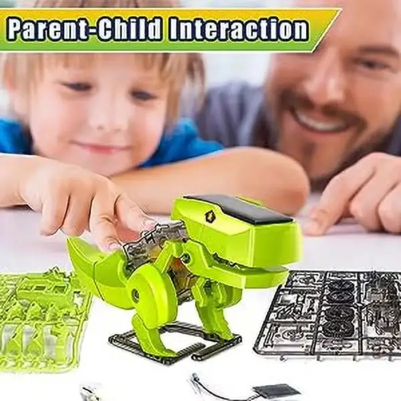 3-in-1 Solar Robot Kit, Dinosa - Kids Toys 10 Year Old 评论和价格