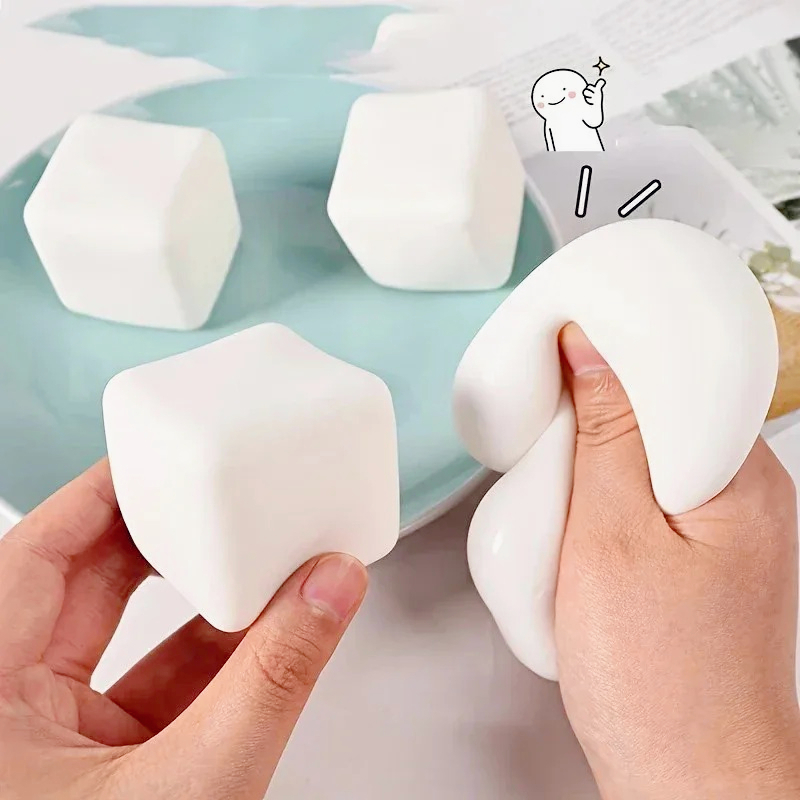 1Pc Shaping Tofu Soft Pinch Sl - Kids Toys Entertainer 评论和价格