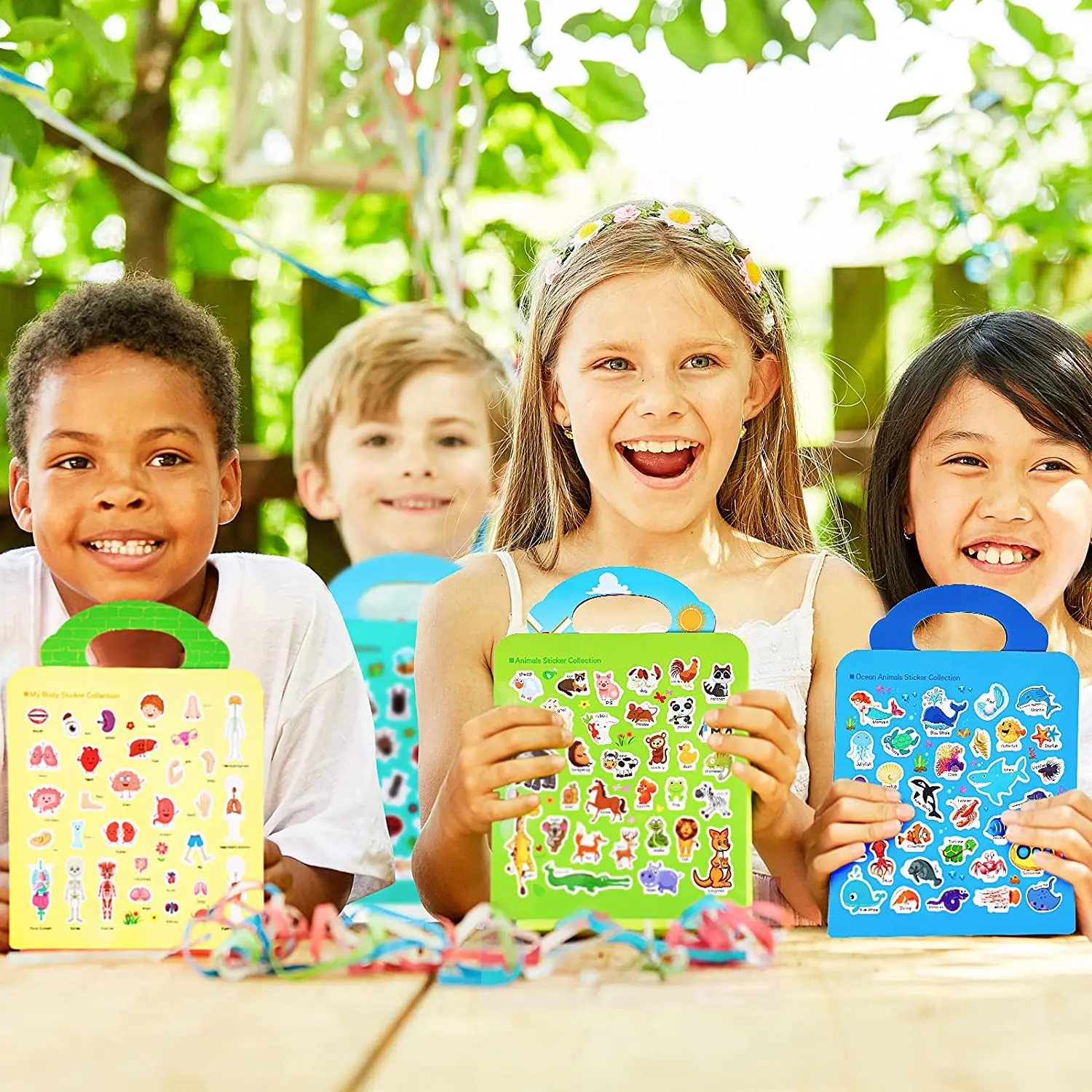 Kids Reusable Sticker Book Mul - Kids Toys 10 Year Old 评论和价格