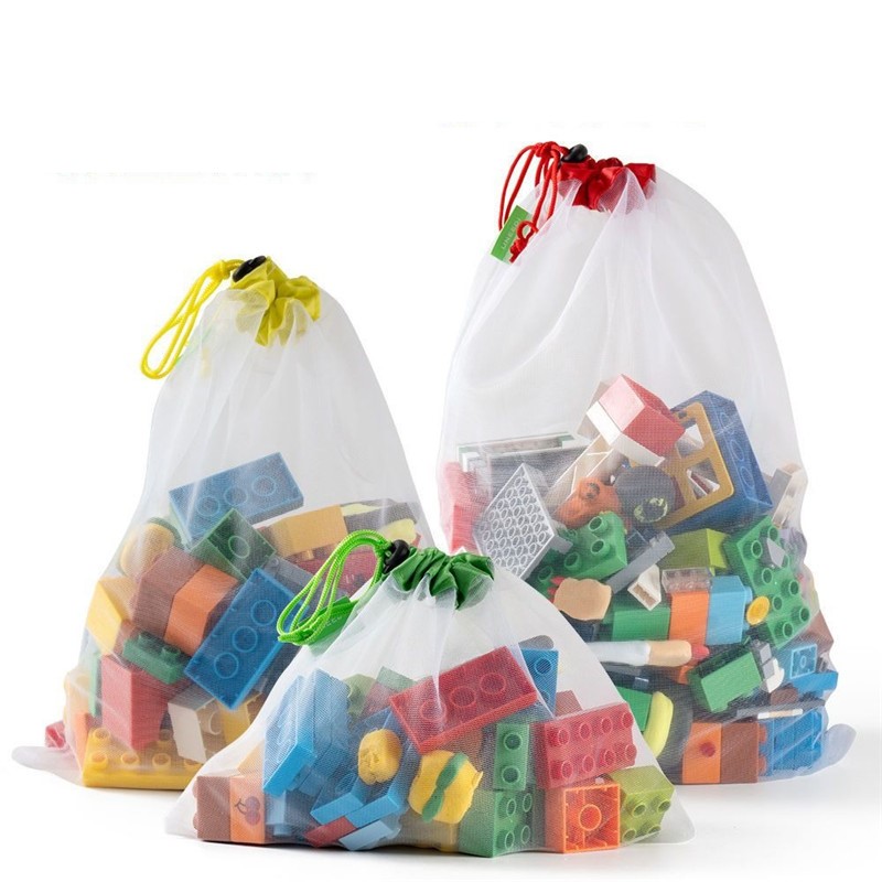 3pcs Drawstring Toy Storage Ba - Kid Toys And More 评论和价格